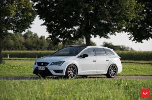 Seat Leon Cupre on Vossen Wheels (VFS1) 2017 года
